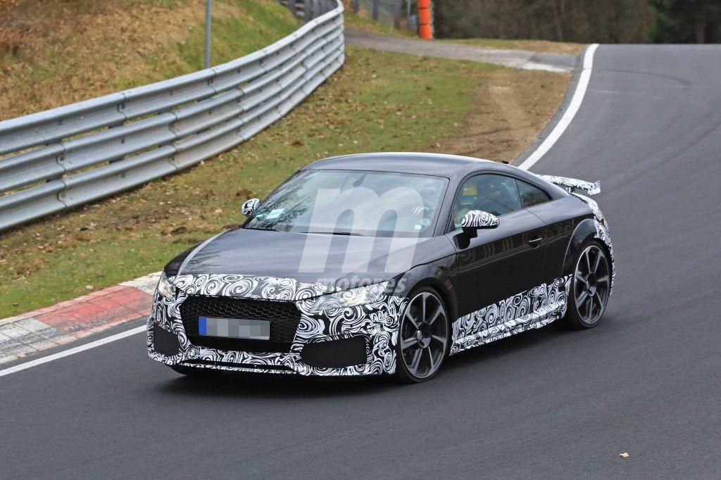 La actualización del Audi TT RS ya rueda en Nürburgring