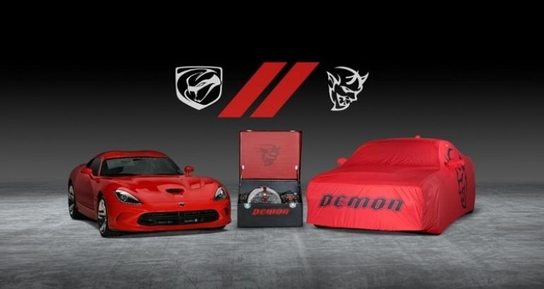 Los últimos ejemplares del Dodge Viper y Dodge Demon a subasta