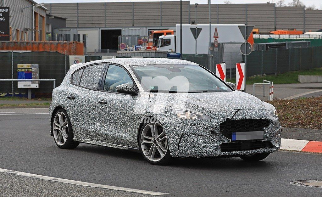 El nuevo Ford Focus ST 2019 se deja ver a su paso por Nürburgring