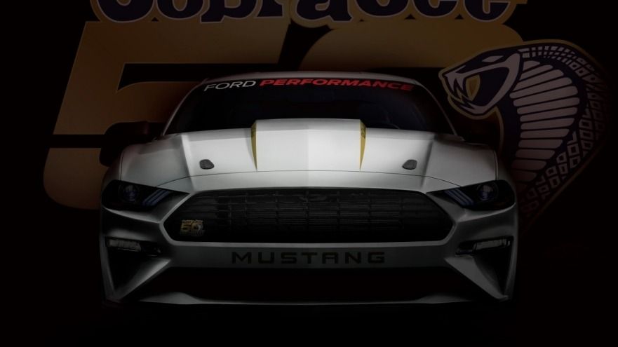 Adelanto del nuevo Ford Mustang Cobra Jet 2018 50 Aniversario