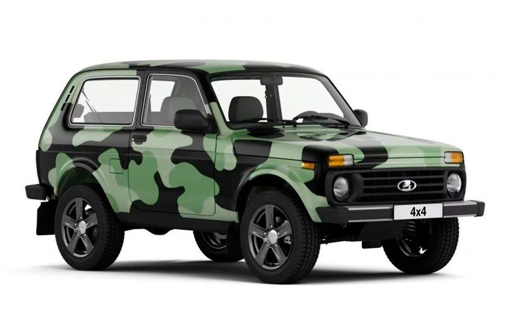 El Lada Niva 4x4 2018 se viste de camuflaje por un módico precio