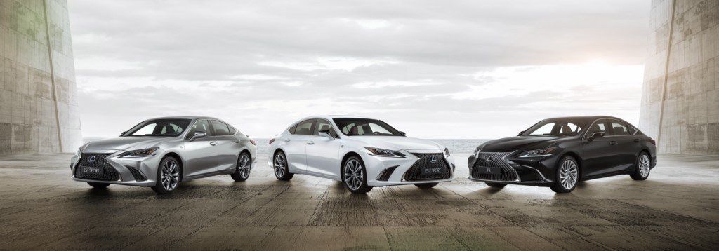 El nuevo Lexus ES llegará a Europa en 2018 con tres versiones y acabado F SPORT