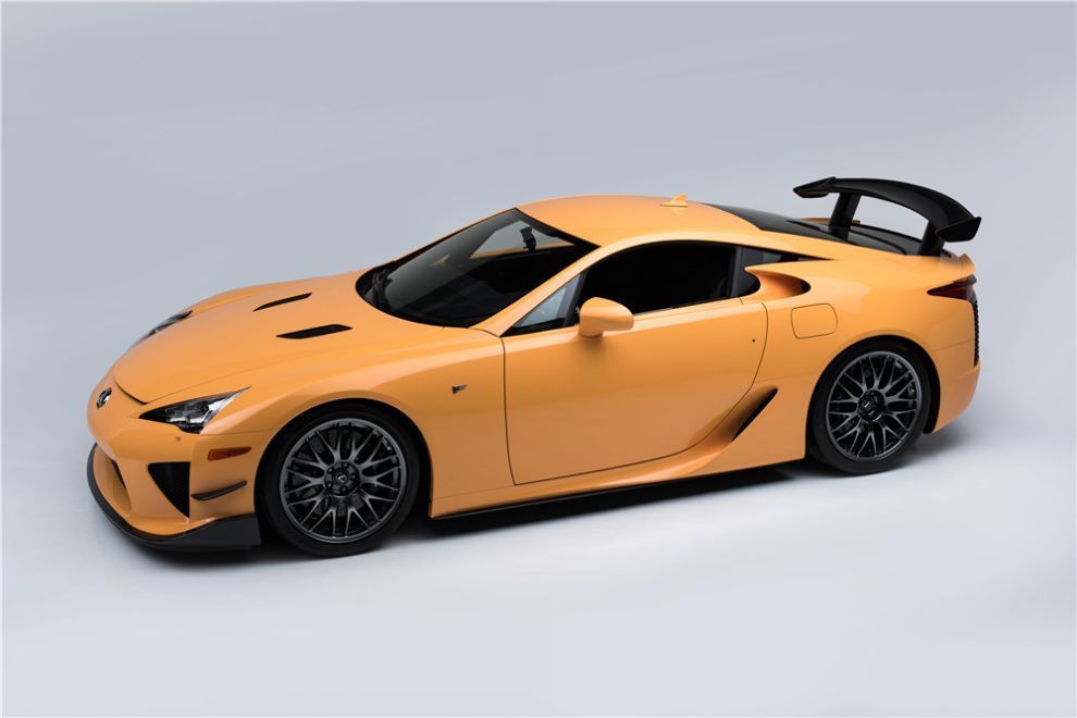 A subasta uno de los 50 Lexus LFA Nürburgring Edition