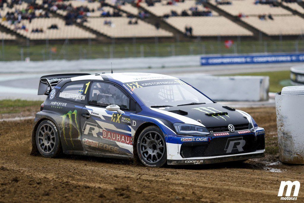 Ekström excluido, triunfo de Kristoffersson en el World RX de Barcelona