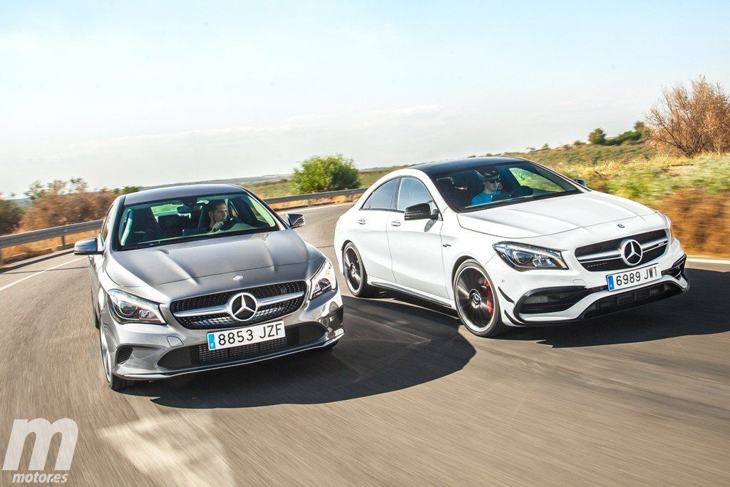 Mercedes CLA 200d y CLA 45 AMG, ¿cómo de diferentes son?