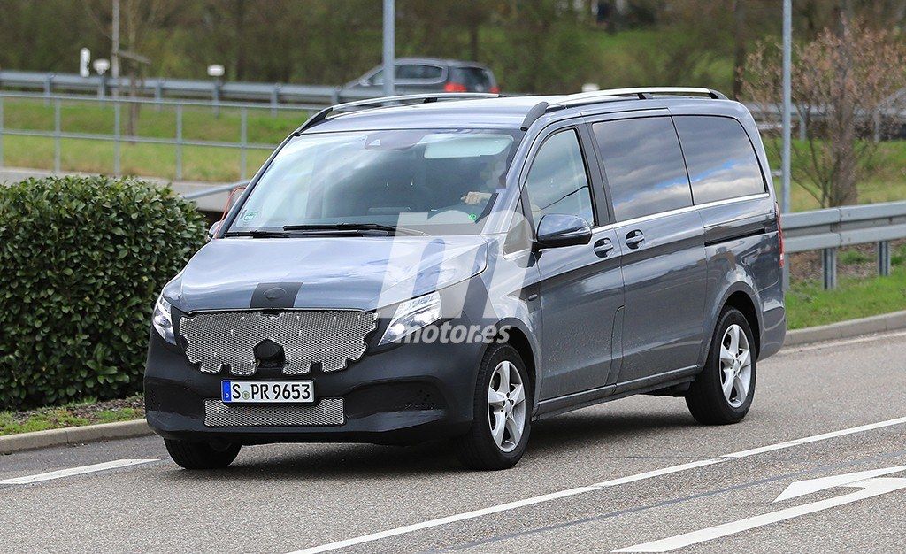 El desarrollo del nuevo Mercedes Clase V 2019 continúa en marcha