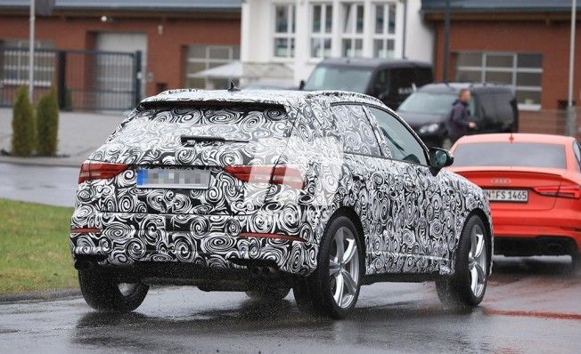 Audi RS Q3 2019 - foto espía posterior