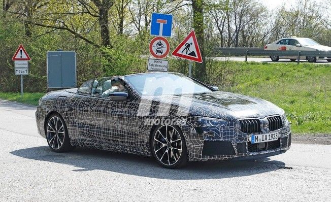 BMW Serie 8 Cabrio 2018 - foto espía