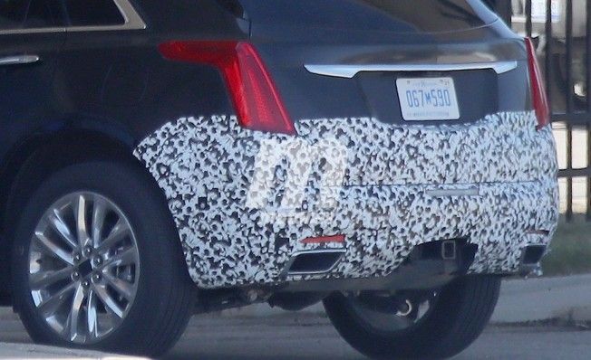 Cadillac XT5 2019 - foto espía posterior