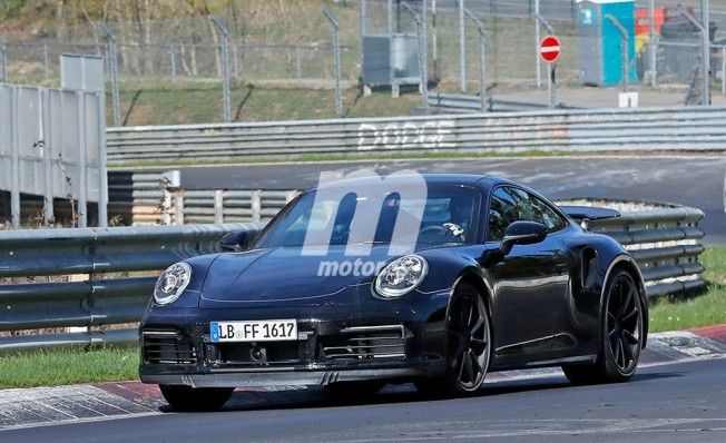 Porsche 911 Turbo 2019 - foto espía