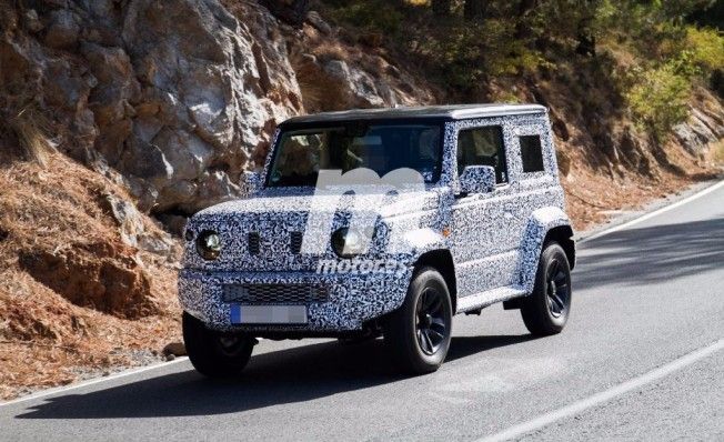 Suzuki Jimny 2019 - foto espía