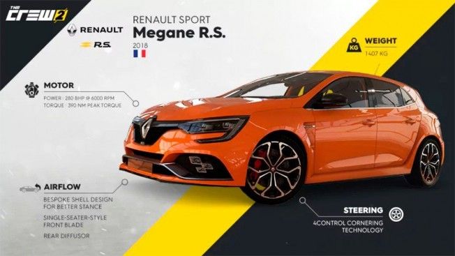 Renault Mégane RS - The Crew 2