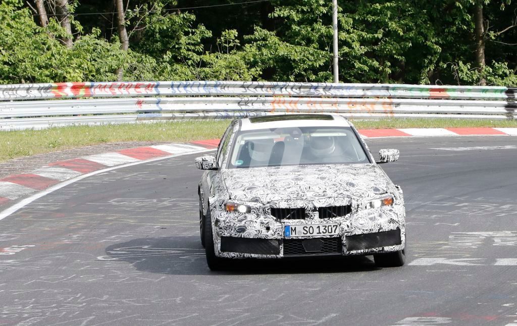 El nuevo BMW M3 G80 exprimido a fondo en Nürburgring