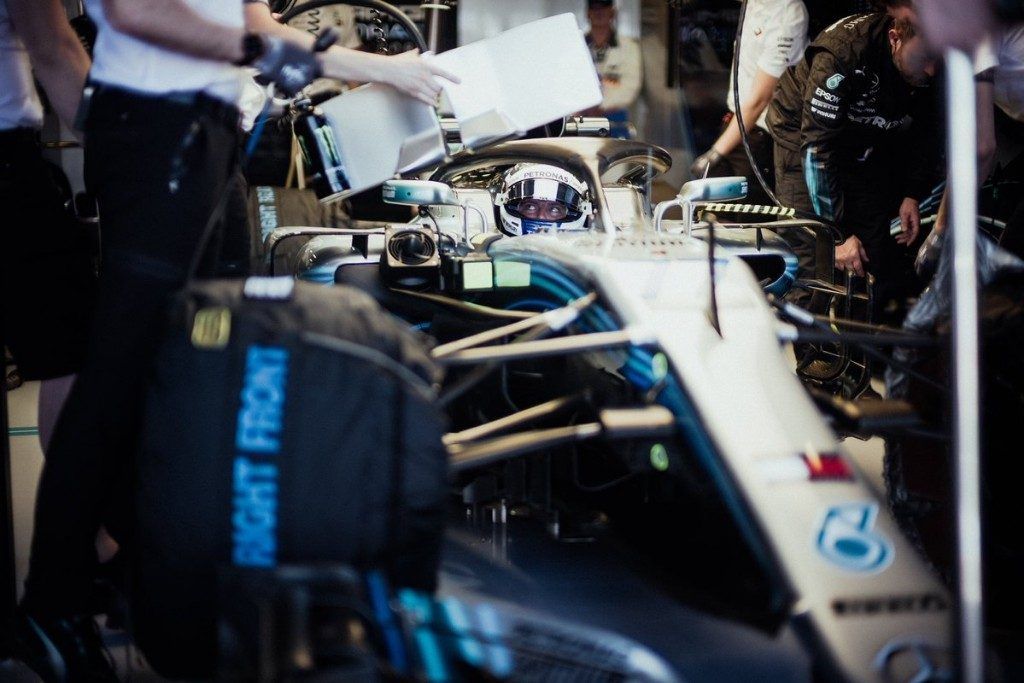 Bottas y Hamilton, por delante de los Ferrari en los complejos libres 1