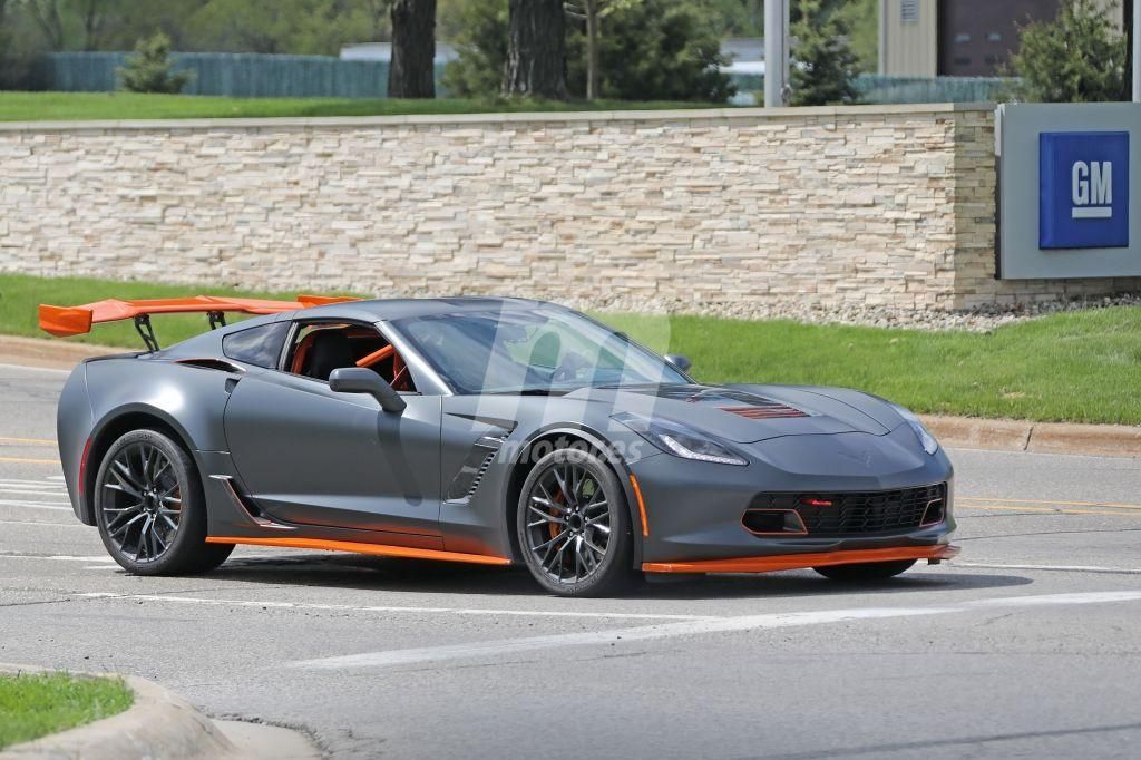 Cazado un Chevrolet Corvette Z06 con nueva configuración para circuito