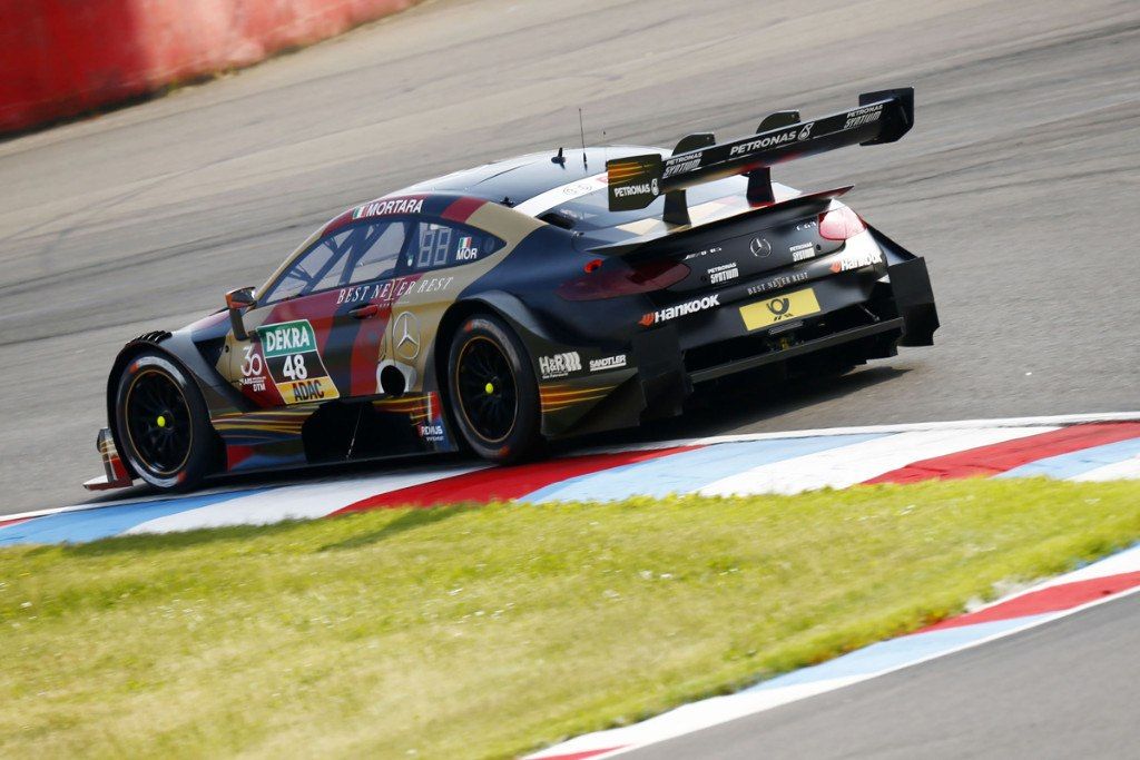 Mortara gana en Lausitzring en una accidentada carrera