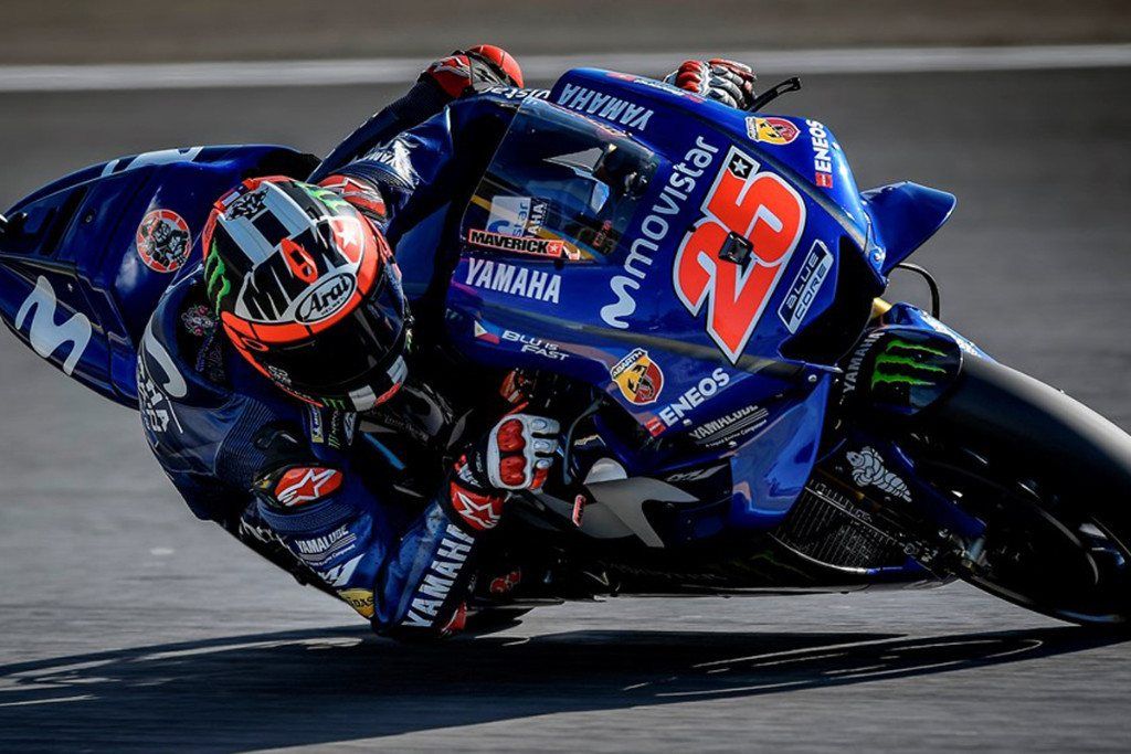 Viñales marca la referencia en el test de MotoGP en Barcelona