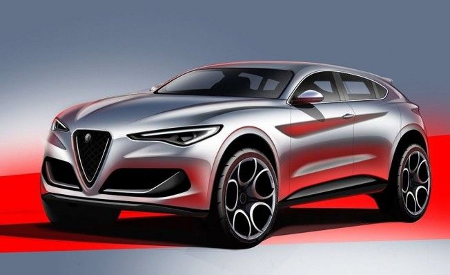 Alfa Romeo Stelvio - boceto