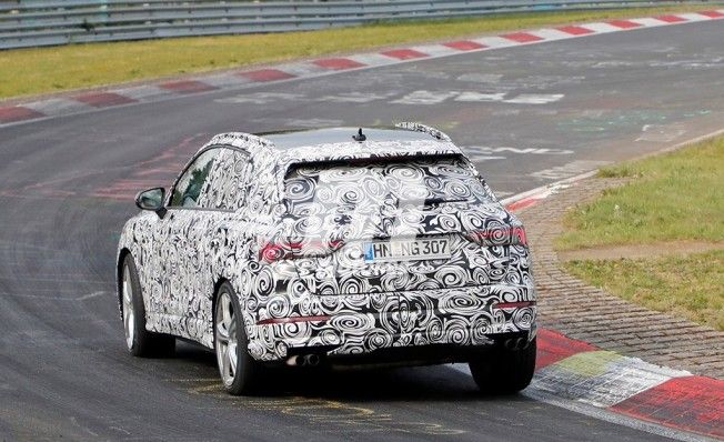 Audi RS Q3 2019 - foto espía posterior