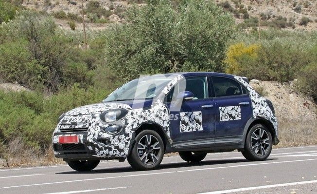 Fiat 500X 2019 - foto espía