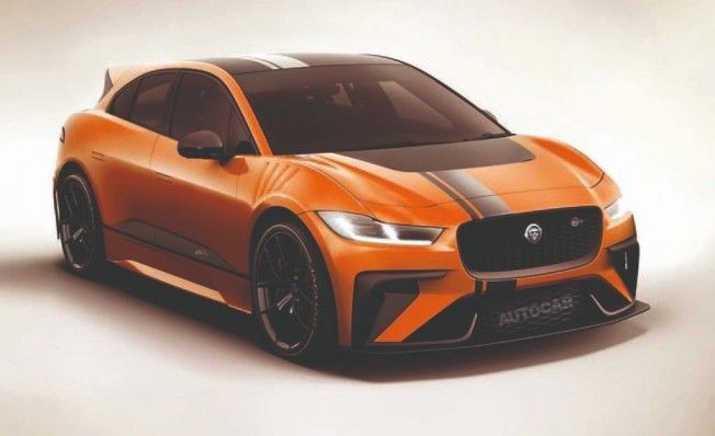 Jaguar I-Pace SVR - recreación