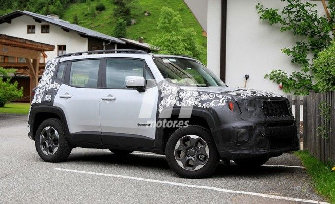 Jeep Renegade 2019 - foto espía