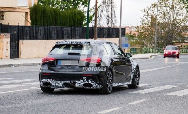 Mercedes-AMG A 50 2019 - foto espía posterior