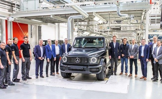 Mercedes Clase G 2018 - producción