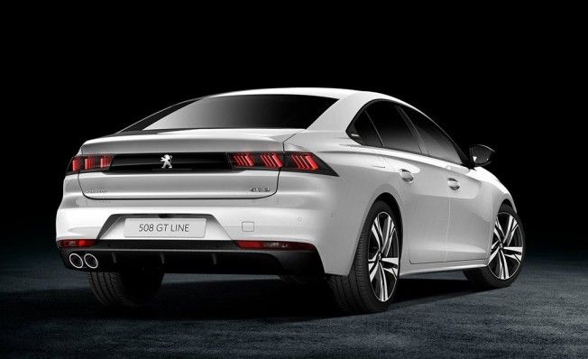 Peugeot 508 2018 - posterior