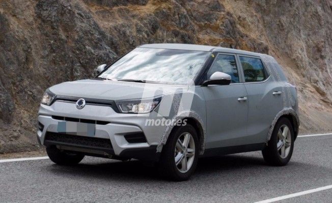 SsangYong Korando 2019 - foto espía