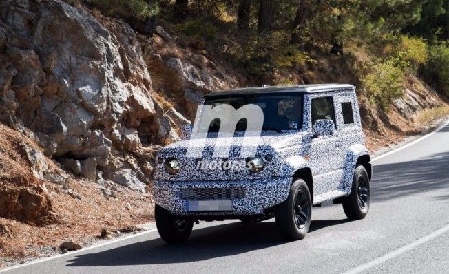 Suzuki Jimny 2019 - foto espía