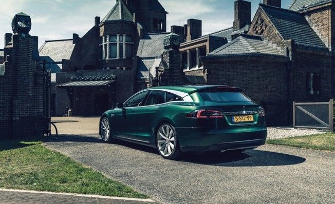 Tesla Model S Shooting Brake por RemetzCar