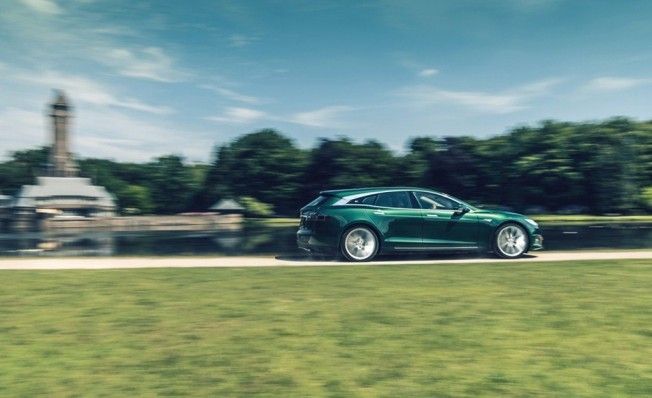 Tesla Model S Shooting Brake por RemetzCar