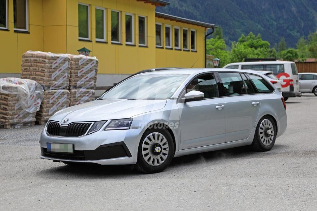 Skoda Octavia 2020: la primera mula cazada de la nueva generación