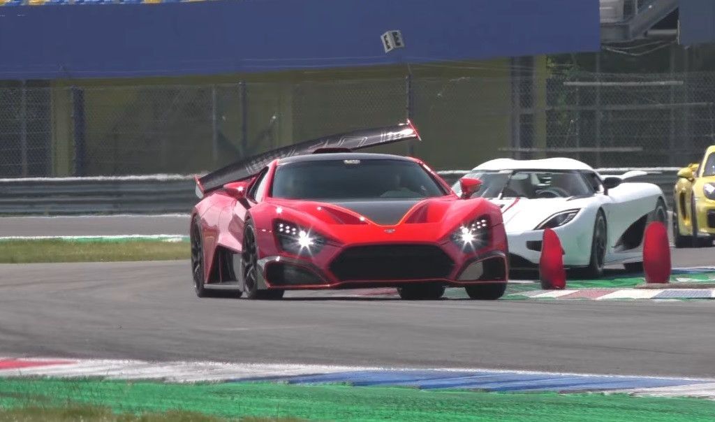 El espectacular alerón activo del Zenvo TSR-S en movimiento