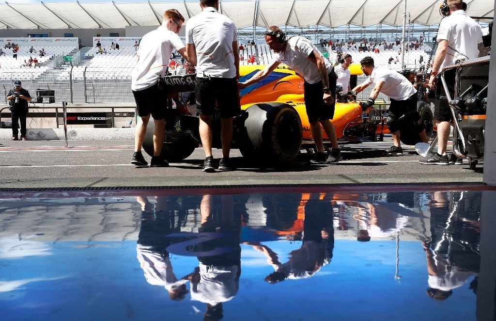 Comparativa de tiempos: McLaren se hunde en la parrilla