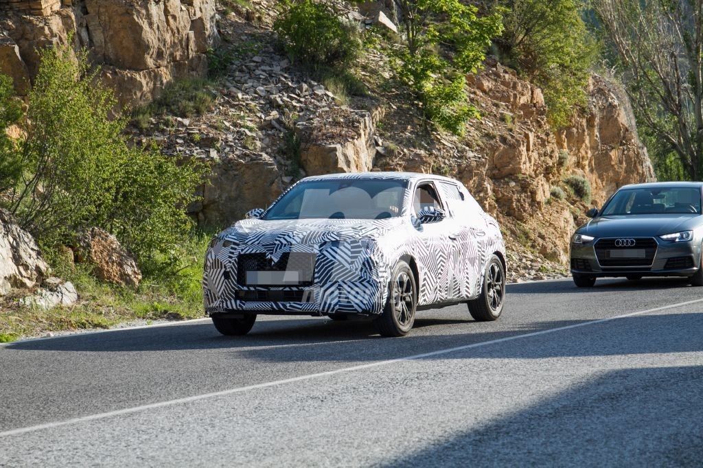 El nuevo DS 3 Crossback Performance Line, avistado por primera vez