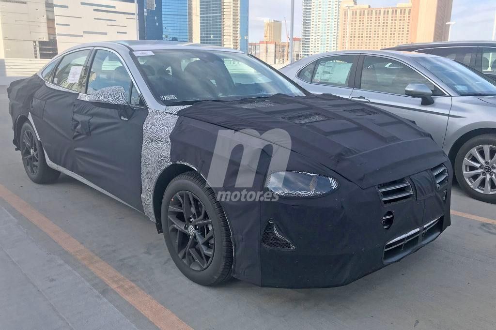 Hyundai Sonata 2020: nuevas fotos espía de la octava generación