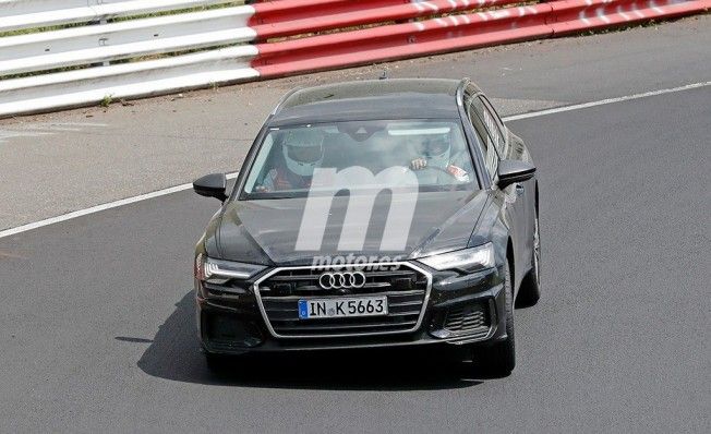 Audi S6 Avant 2019 - foto espía frontal