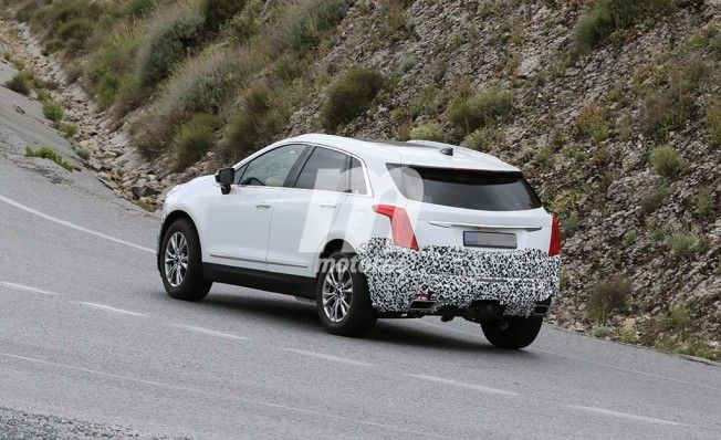 Cadillac XT5 2019 - foto espía posterior