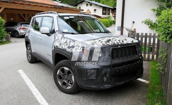 Jeep Renegade 2019 - foto espía