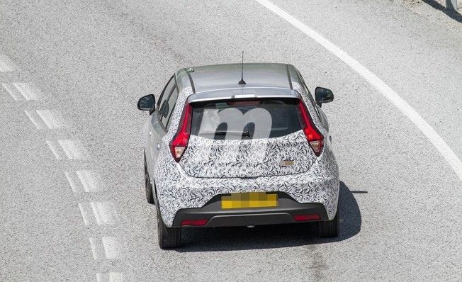 MG3 Sport 2019 - fotos espía posterior