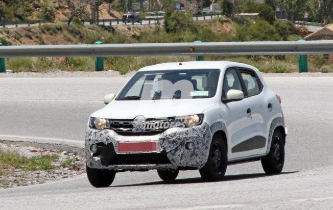 Renault Kwid 2019 - foto espía