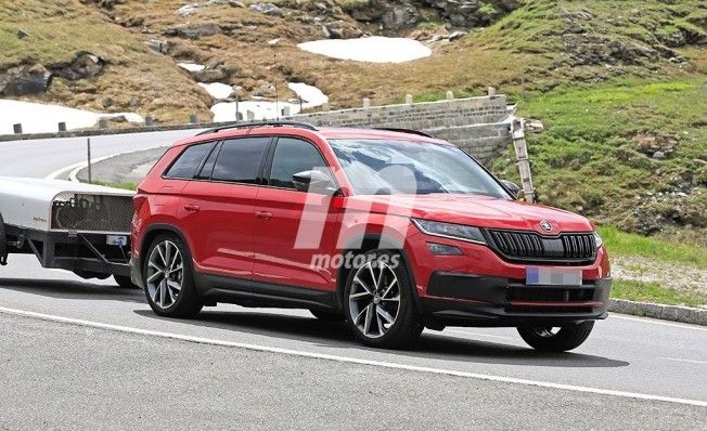 Skoda Kodiaq RS - foto espía