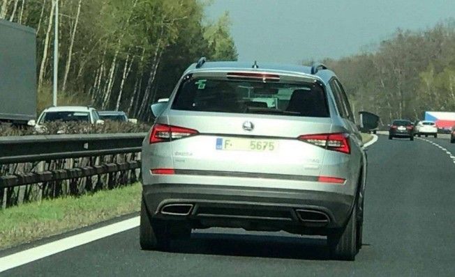 Skoda Kodiaq RS - foto espía