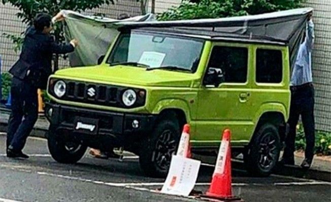 Suzuki Jimny 2019 - foto espía