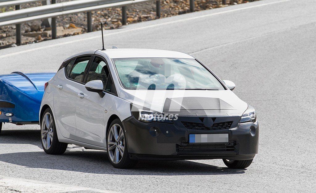 El nuevo Opel Astra 2019 se deja ver en el sur de Europa