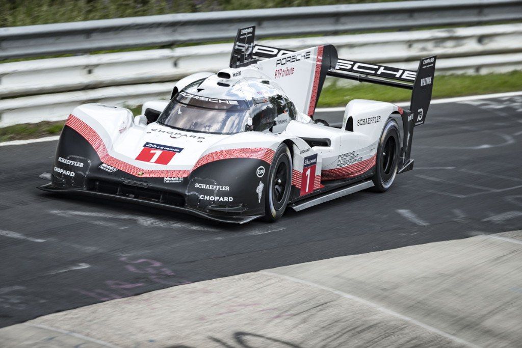 El Porsche 919 Hybrid Evo destroza el récord absoluto de Nordschleife