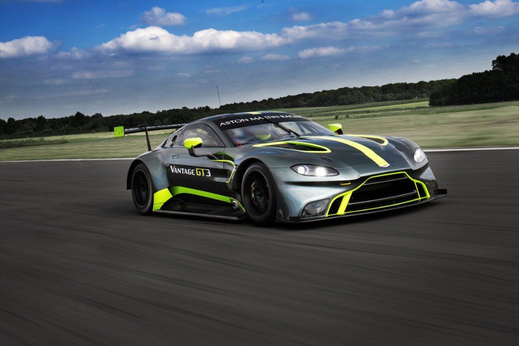 Primeras imágenes del nuevo Aston Martin Vantage GT3