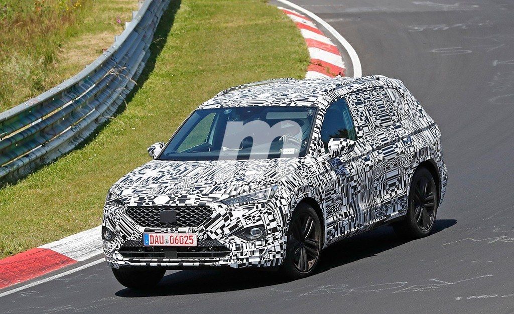 El SEAT Tarraco es cazado a su paso por Nürburgring